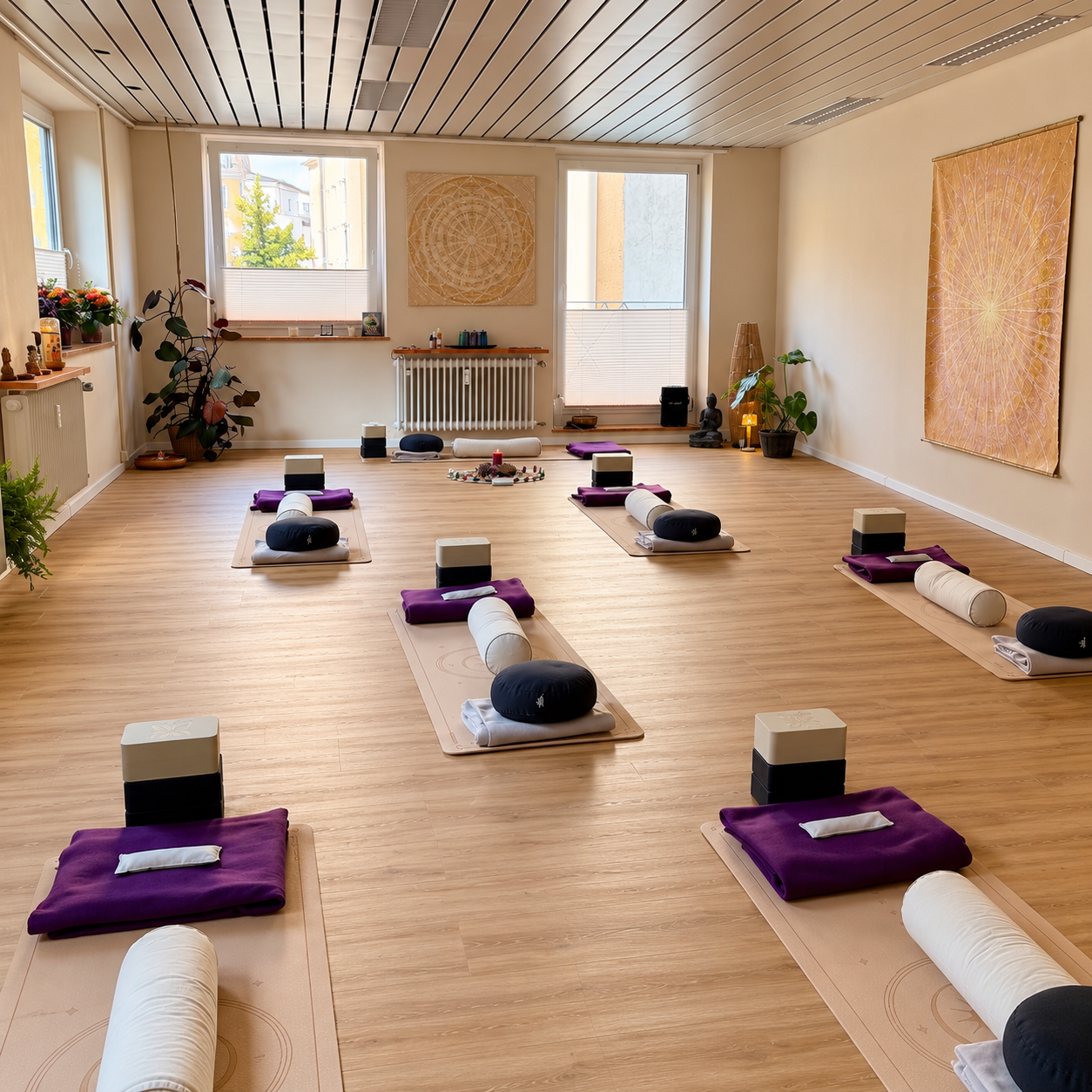 Yoga-Räumlichkeiten